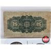 Image 6 : Canada Coin/Bill Collector Combo (3) : - Dominion of Canada 1900 Twenty Five Cent "Shinplaster" : Bo
