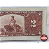 Image 6 : Bank of Canada 1937 $2 Bill : Gordon/Towers #OB9432147