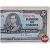 Image 3 : Bank of Canada 1937 $5 Bill : Coyne/Towers #XC5783776