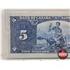 Image 5 : Bank of Canada 1937 $5 Bill : Coyne/Towers #XC5783776