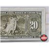 Image 6 : Bank of Canada 1937 $20 Bill : Coyne/Towers #LE0912768