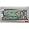 Image 2 : Canada Bills 1954 *Replacements (3) : - $1 : Beattie/Rasminsky # *BM0103085 - $2 : Beattie/Rasminsky