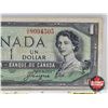 Image 2 : Canada $1 Bill 1954DF "Devil's Face" : Beattie/Coyne #SA8094505