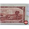 Image 5 : Canada $2 Bill 1954DF "Devil's Face" : Beattie/Coyne #HB1049698