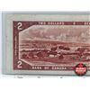 Image 6 : Canada $2 Bill 1954DF "Devil's Face" : Beattie/Coyne #HB1049698