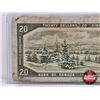 Image 6 : Canada $20 Bill 1954DF "Devil's Face" : Beattie/Coyne #DE5802527