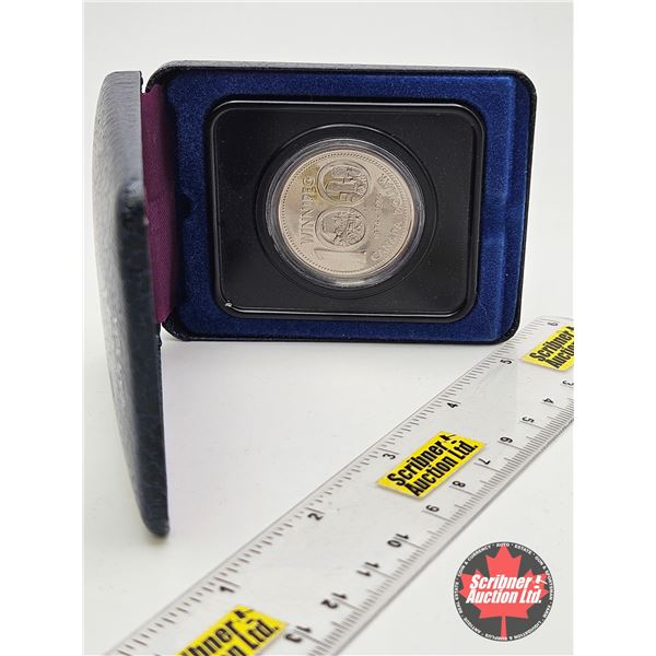 RCM Canada Dollar 1874-1974 Winnipeg (Blue Case)