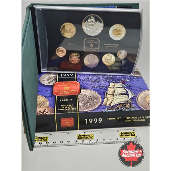 RCM Canada 1999 Proof Silver Dollar : 225th Anniversary Queen Charlotte Islands 1774-1999