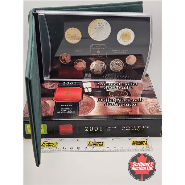 RCM Canada 2001 Proof Set : National Ballet of Canada 50th Anniversary