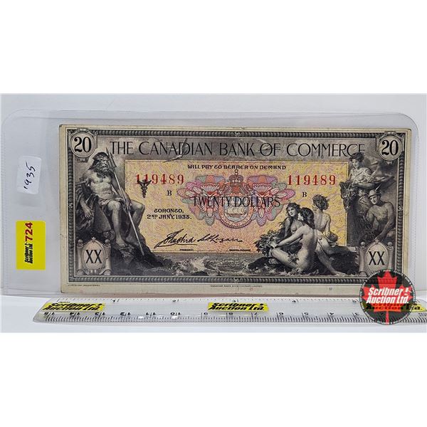 The Canadian Bank of Commerce $20 Bill 1935 : #119489
