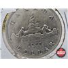 Image 2 : Canada Dollar 1947 Pointed 7