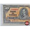 Image 3 : Bank of Canada $50 Bill 1937 : Gordon/Towers #BH3439764 (CCCS Certified : F-15 Fine)