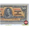 Image 4 : Bank of Canada $50 Bill 1937 : Gordon/Towers #BH3439764 (CCCS Certified : F-15 Fine)