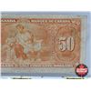 Image 8 : Bank of Canada $50 Bill 1937 : Gordon/Towers #BH3439764 (CCCS Certified : F-15 Fine)