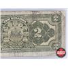 Image 8 : Dominion of Canada $2 Bill 1914 : Straight "Will Pay" : No Seal : Saunders #N-817977 : Series M,N,P 