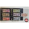 Image 1 : Canada Bills Bird Series (7) : - $1000 : 1988 Bonin/Thiessen #EKA2454381 - $100 : 1988 Thiessen/Crow