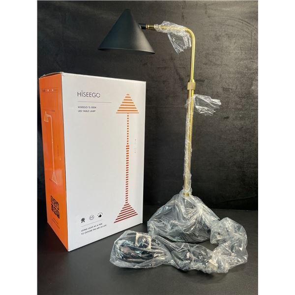 26" Tall LED Modern Metal Desk Lamp/Table Lamp with Dimmer; 3000k; Adjustable/Swivel Lighting - NEW