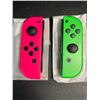 Image 3 : 1 Set of L+R Joycon Controllers for Nintendo Switch (Neon Pink/Green) - New