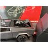 Image 11 : 1:32 Scale Metal Cybertruck Model Toy with Towable Trailer, Removable Quad & Tonneau Cover - New!