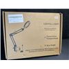 Image 6 : LED Lighted Magnifyer Lamp; 12X Magnifying Glass LED Light with Clamp Design/Heavy Base - New!