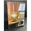 Image 10 : Cordless Glass Table Lamp (Battery Operated) with Timer & LED Bulb - Brand New