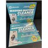 Image 2 : 2 Boxes of Washing Machine Cleaner/Descaler Tablets (28 Tablets/Box) Works with All Machines - New!