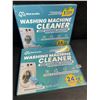 Image 2 : 2 Boxes of Washing Machine Cleaner/Descaler Tablets (28 Tablets/Box) Works with All Machines - New!