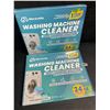 Image 2 : 2 Boxes of Washing Machine Cleaner/Descaler Tablets (28 Tablets/Box) Works with All Machines - New!
