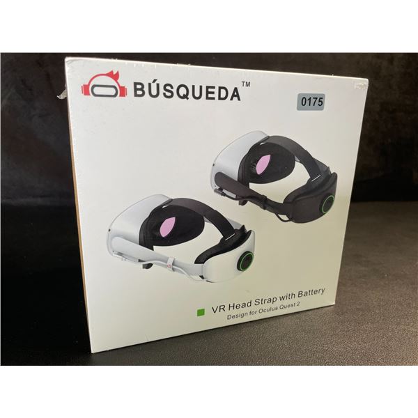 Busqueda Rechargeable 8000mAH Battery Headstrap for Oculus Quest/Meta Quest 2 - New
