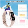 Image 5 : Smart Watch/Fitness Tracker with 1.1" AMOLED Screen, 25 Sport Modes, Waterproof - New