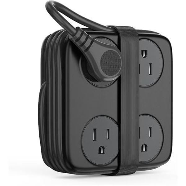 ORICO 20W Fast Charging 11-in-1 Travel Power Strip with USB Ports (8 Outlets/3 USB) New