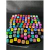 Image 7 : 100PCS Dual-Tip Artist Markers Set - Multi-Color Alcohol Markers for Drawing/Sketching - NEW