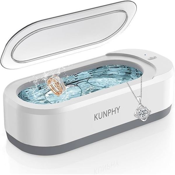 Ultrasonic Jewelry Cleaner/Machine (350ml Tank) For Cleaning Jewelry, Glasses, Watches, etc - New