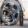 Image 12 : ybergoing Premium 2-in-1 Portable Tire Inflator & Cordless Handheld Car Vacuum with LED Screen - NEW
