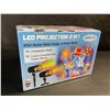 Image 2 : LED Motion Outdoor Projector with Interchangeable Slides/Designs & Colour Waves - New