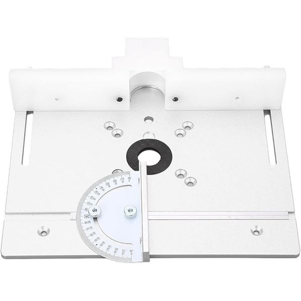 Router Table Saw Insert Base Plate - Aluminum Woodworking Insert Base Plate - New