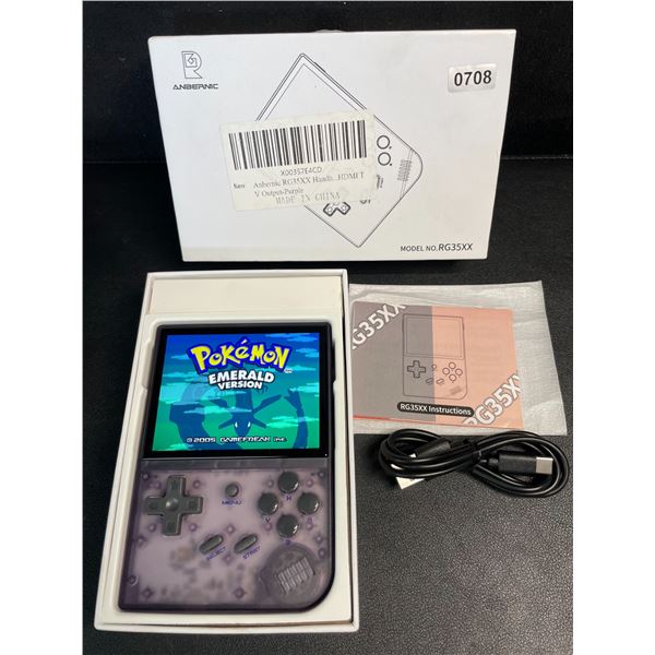 Anbernic RG35XX Handheld Retro Gaming Console with Pre-Installed 5000+ Games, 3.5" Screen - NEW