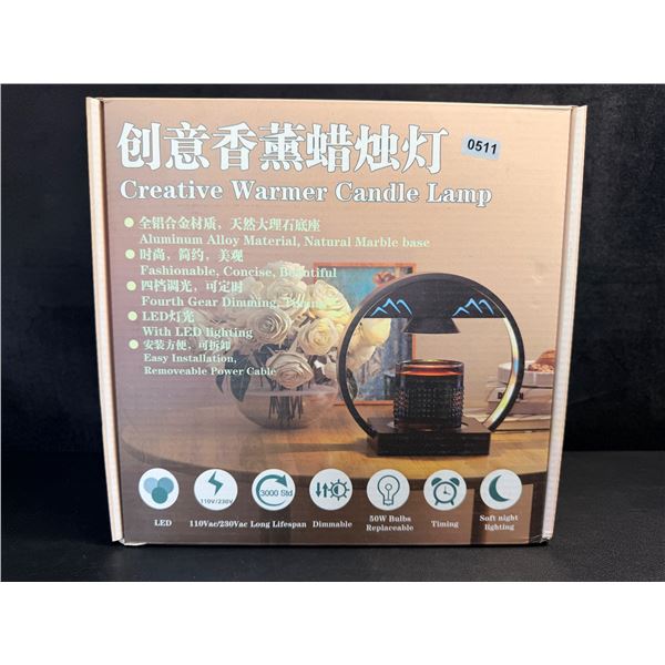 Aluminum Quality Premium Candle LED Warmer Lamp - Gold Colour - New