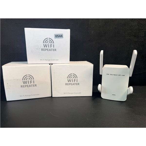 Lot of 3 Home WIFI Repeaters/Range Extenders - New