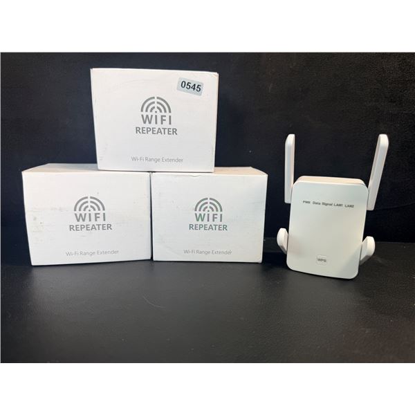Lot of 3 Home WIFI Repeaters/Range Extenders - New