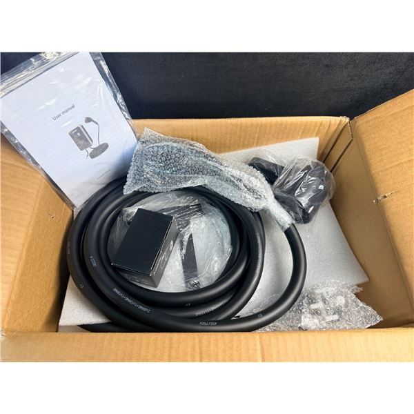 Level 2 48AMP EV Smart Charger with Charge Cards Works with NACS and J1772 - New