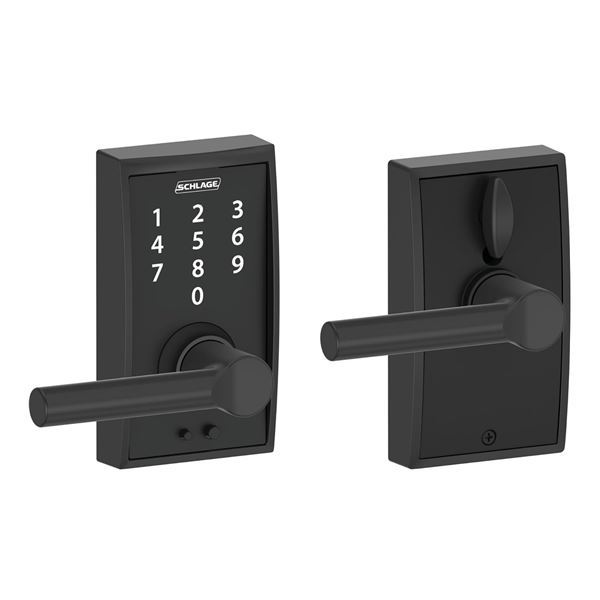 Schlage Keyless Touch Sreen Lever Lock FE695 - New