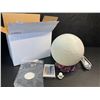 Image 2 : 3D-Printed Moon Light/Color-Changing Moon Lamp with Remote Control & Rock-Style Base - New