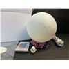Image 3 : 3D-Printed Moon Light/Color-Changing Moon Lamp with Remote Control & Rock-Style Base - New