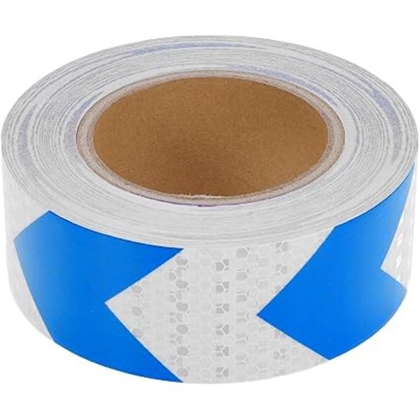 82FT Roll of Reflective Safety Tape (1.97" Wide) Increased Visibility Safety Tape - New