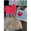 Image 2 : 5-Pack of Girl Doll Clothes/Outfits for Toy Dolls (Fits 18" Dolls) with 2 Pairs of Shoes - New