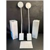 Image 1 : 2 Ultra-Bright LED Flexible Lights; Plug-In Design (White) - New