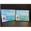 Image 2 : 2 Boxes of Washing Machine Cleaner/Descaler Tablets (28 Tablets/Box) Works with All Machines - New!