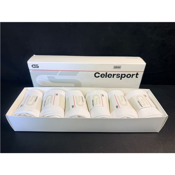 CelerSport 6-Pack of Women's Ankle Socks - New