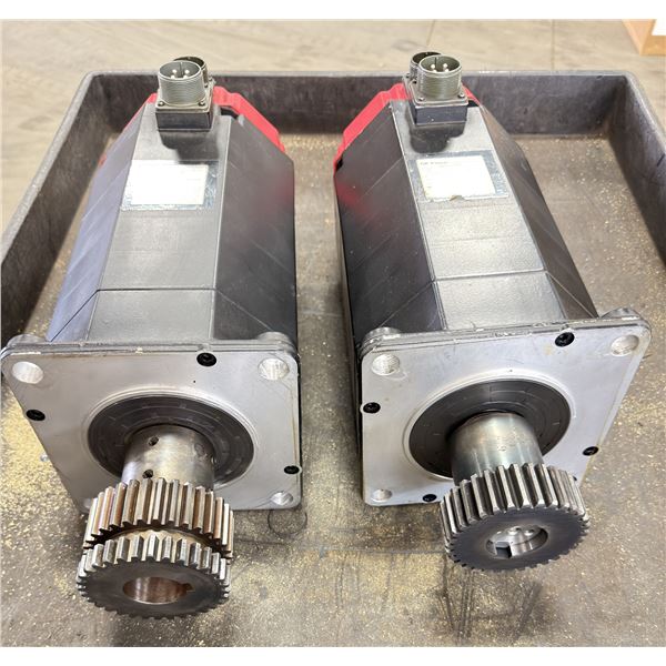 (2) Fanuc #A06B-0505-B001#7008 AC Servo Motors